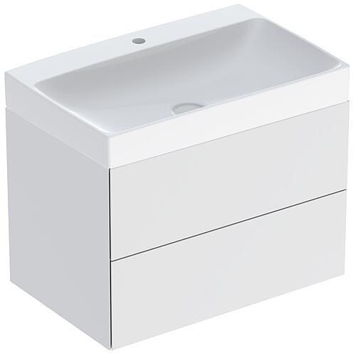 Meuble sous-vasque One avec lavabos en Céramique, largeur 750 mm Standard 2
