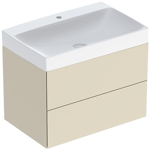 Meuble sous-vasque One avec lavabos en Céramique, largeur 750 mm Standard 4
