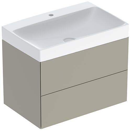 Meuble sous-vasque One avec lavabos en Céramique, largeur 750 mm Standard 7