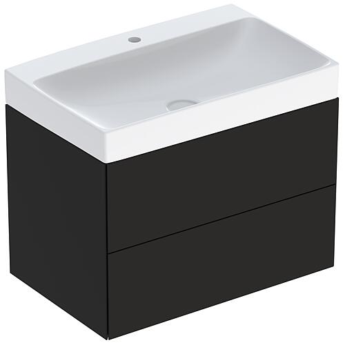 Meuble sous-vasque One avec lavabos en Céramique, largeur 750 mm Standard 8