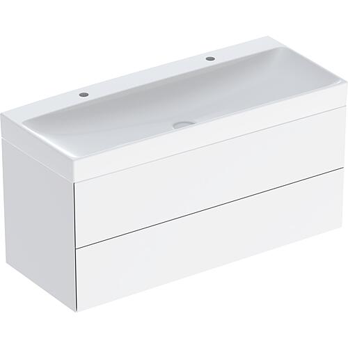 Meuble sous-vasque One avec lavabos en Céramique, largeur 1200 mm Standard 1