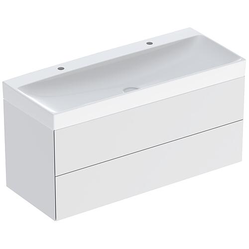 Meuble sous-vasque One avec lavabos en Céramique, largeur 1200 mm Standard 2