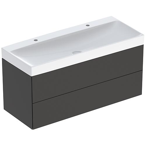 Meuble sous-vasque One avec lavabos en Céramique, largeur 1200 mm Standard 3