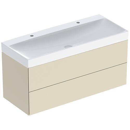 Meuble sous-vasque One avec lavabos en Céramique, largeur 1200 mm Standard 4