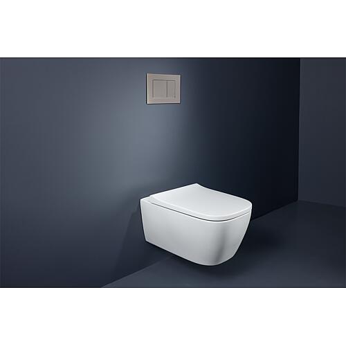 Pack combiné Geberit iCon carré avec TurboFlush Anwendung 1