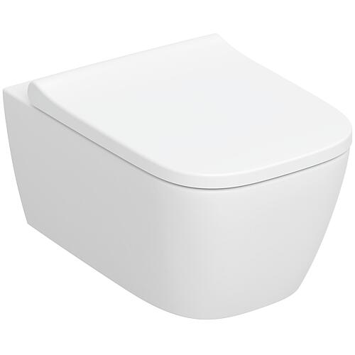 Pack combiné Geberit iCon carré avec TurboFlush Standard 1