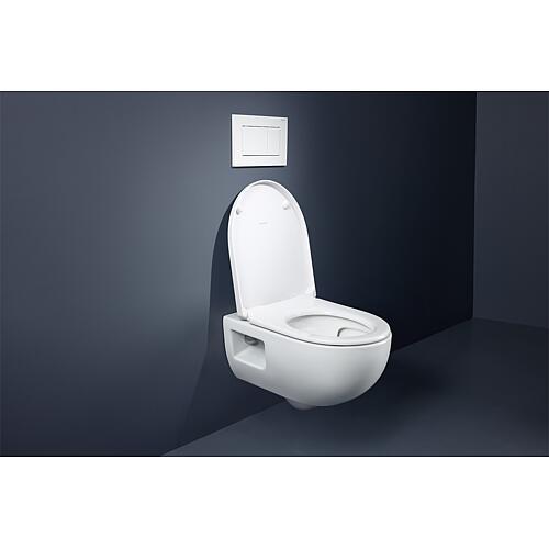 Pack combiné WC Renova, sans bride avec TurboFlush Anwendung 2