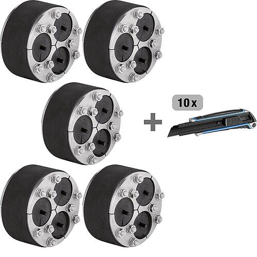 Paquet avantage 5x joint d'espace annulaire Multi DN 100 Standard 1