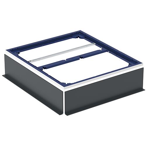 Cadre d'installation Duofix Geberit pour CleanFloor30 Receveurs de douche 900x800 mm pour cinq pieds