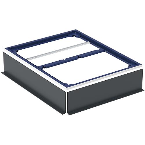 Cadre d'installation Duofix Geberit pour CleanFloor30 Receveurs de douche 1000x800 mm pour cinq pieds