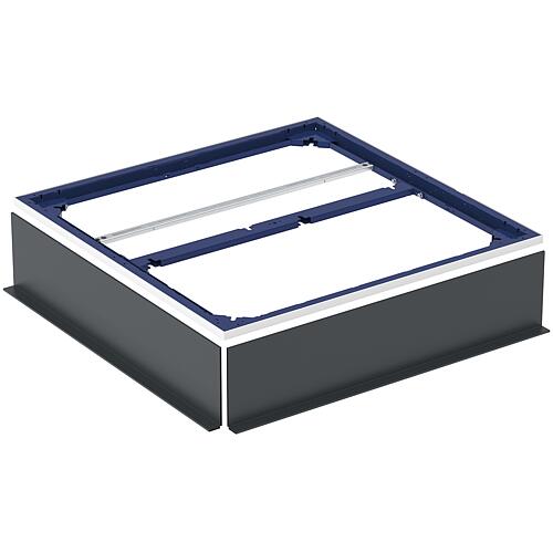 Cadre d'installation Duofix Geberit pour CleanFloor30 Receveurs de douche 900x900 mm pour cinq pieds