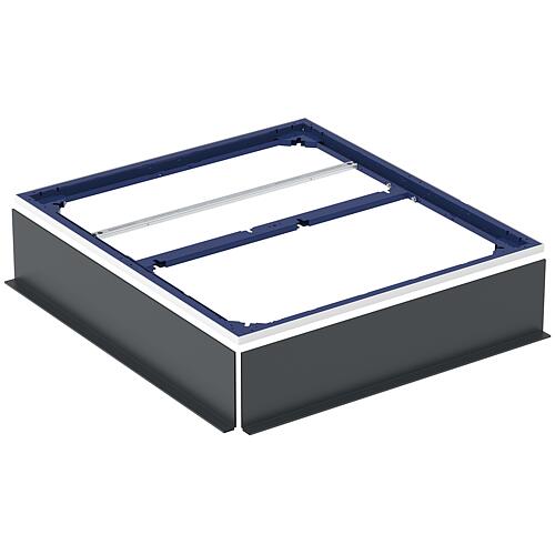 Cadre d'installation Duofix Geberit pour CleanFloor30 Receveurs de douche 1000x900 mm pour cinq pieds