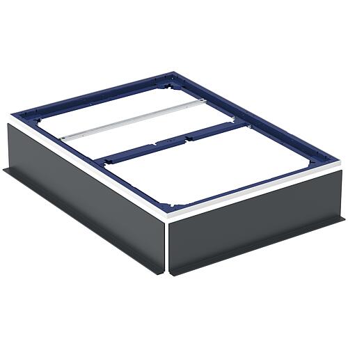 Cadre d'installation Duofix Geberit pour CleanFloor30 Receveurs de douche 1100x800 mm pour sept pieds