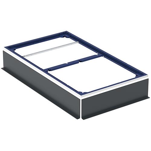 Cadre d'installation Duofix Geberit pour CleanFloor30 Receveurs de douche 1400x800 mm pour sept pieds