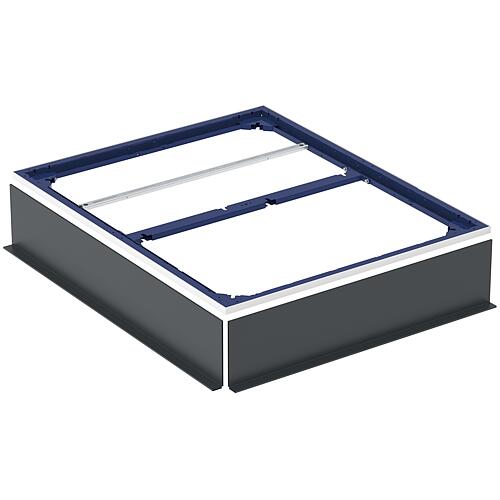 Cadre d'installation Duofix Geberit pour CleanFloor30 Receveurs de douche 1100x900 mm pour sept pieds