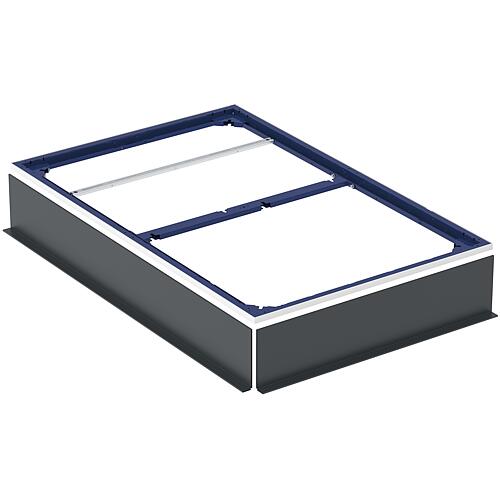 Cadre d'installation Duofix Geberit pour CleanFloor30 Receveurs de douche 1400x900 mm pour sept pieds