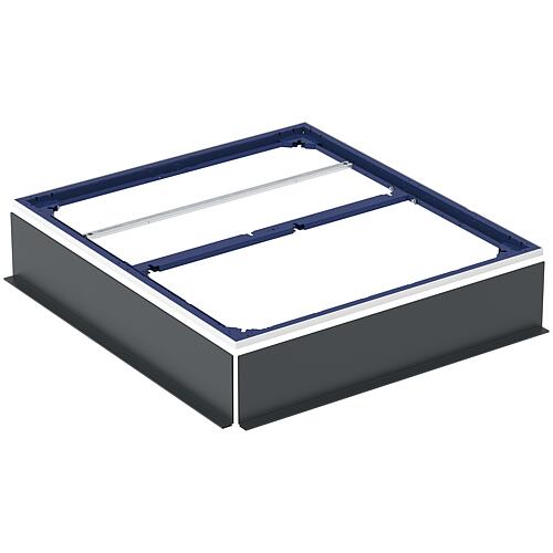 Cadre d'installation Duofix Geberit pour CleanFloor30 Receveurs de douche 1100x1000 mm pour sept pieds