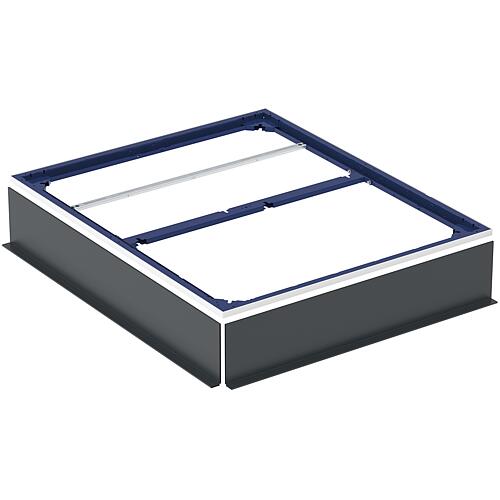 Cadre d'installation Duofix Geberit pour CleanFloor30 Receveurs de douche 1200x1000 mm pour sept pieds
