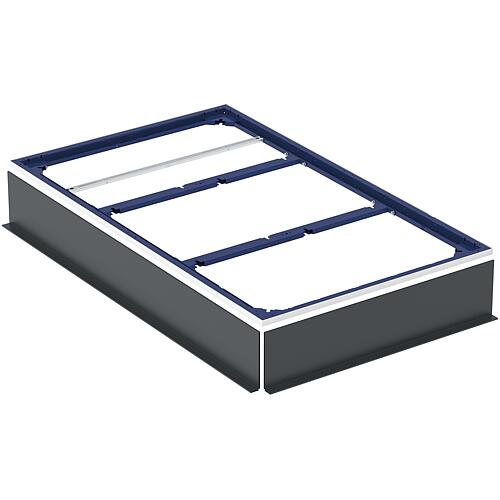 Cadre d'installation Duofix Geberit pour CleanFloor30 Receveurs de douche 1500x900 mm pour dix pieds
