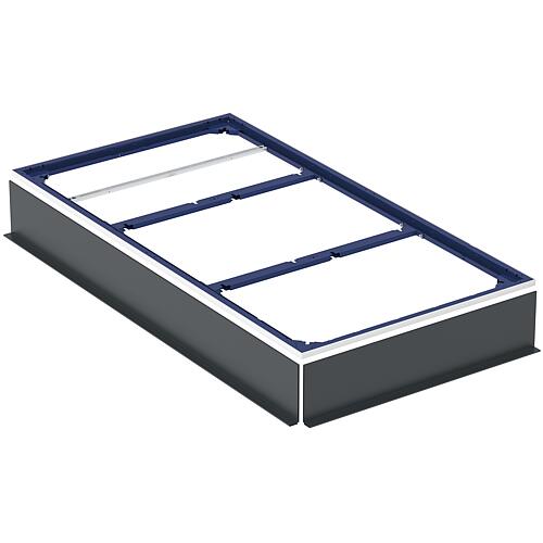 Cadre d'installation Duofix Geberit pour CleanFloor30 Receveurs de douche 1700x900 mm pour dix pieds