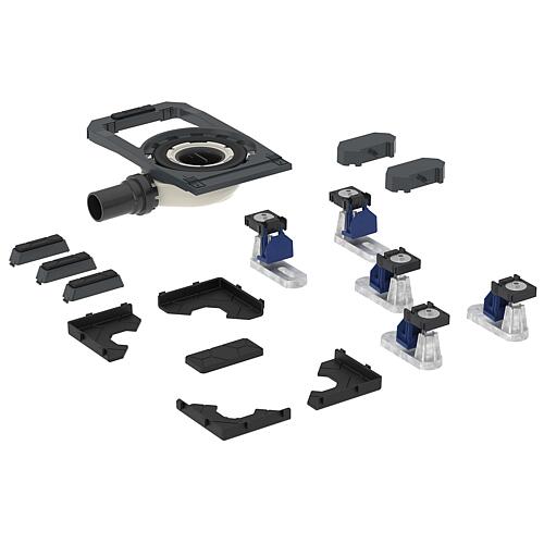 Ecoulement de receveur de douche Geberit pour receveurs de douche CleanFloor30 Standard 4