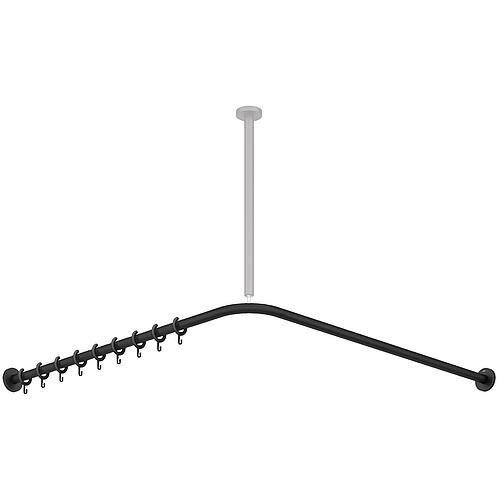 Barre de rideau de douche Hewi System 900 Standard 4