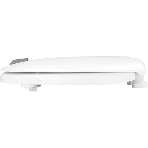 Abattant WC Haromed V2, Softclose, hauteur d'assise de 5 cm, avec barre d'appui  Anwendung 2
