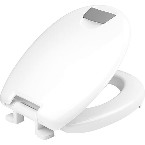 Abattant WC Haromed V2, Softclose, hauteur d'assise de 5 cm, avec barre d'appui  Standard 1