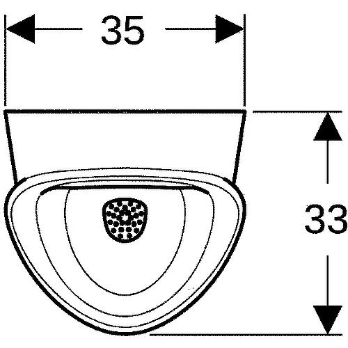 Filtre d'évacuation GEBERIT pour Renova S/M Anwendung 2