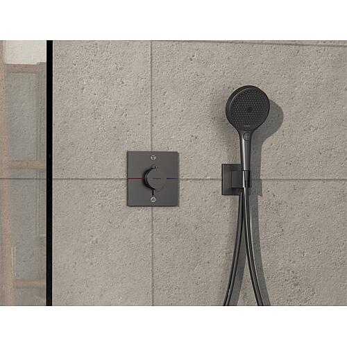 Coudes de raccordement mural Hansgrohe FixFit E Porter avec Support de douchette Anwendung 3