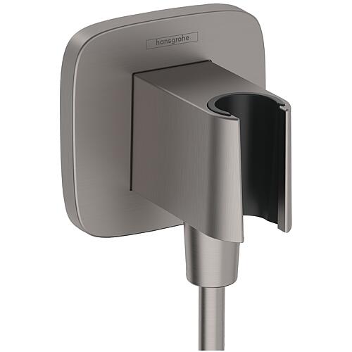 Coudes muraux pour flexible de douche hansgrohe FixFit Q avec support de douchette Standard 3