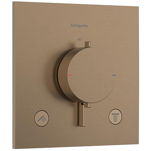 Thermostat encastré Hansgrohe Ecostat Comfort Set de finition, 2 utilisateurs Standard 2