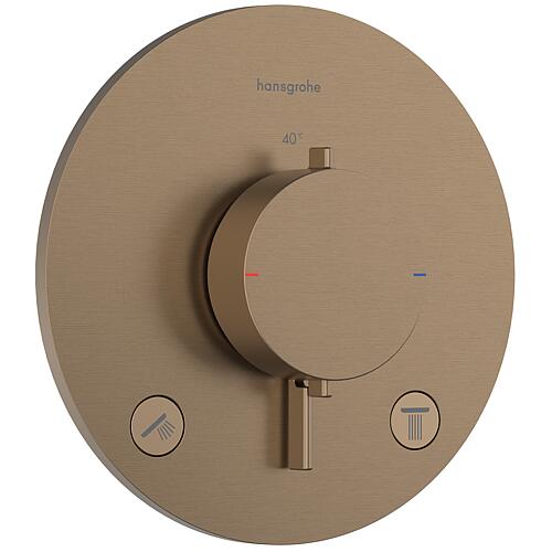 Thermostat encastré Hansgrohe Ecostat Comfort Set de finition, 2 utilisateurs Standard 5