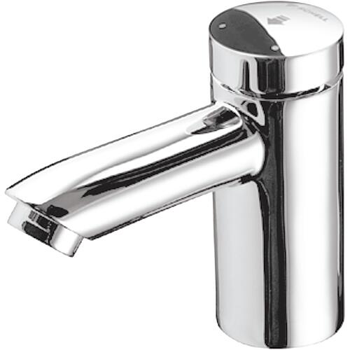 Robinetterie de lavabo à fermeture automatique Schell Petit SC HD-M
avec mélangeur Standard 1