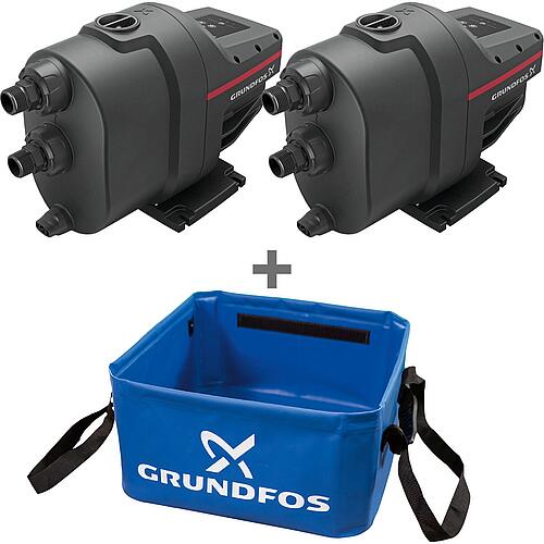 Ensemble de pompes 2x Surpresseur domestique SCALA1 5-55 Standard 1