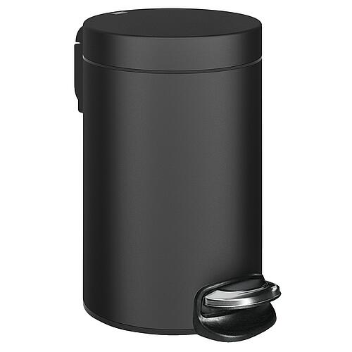 Poubelle, 3 l, Softclose, revêtement noir mat Standard 1