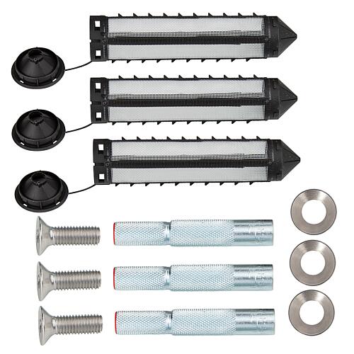 Matériel de fixation Hewi pour murs en béton cellulaire BM11.3 Standard 1