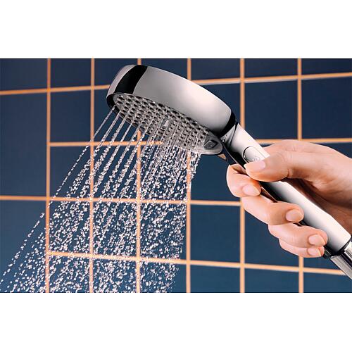 Douchette à main Hansgrohe Activera S95 2jet avec surpresseur Anwendung 1