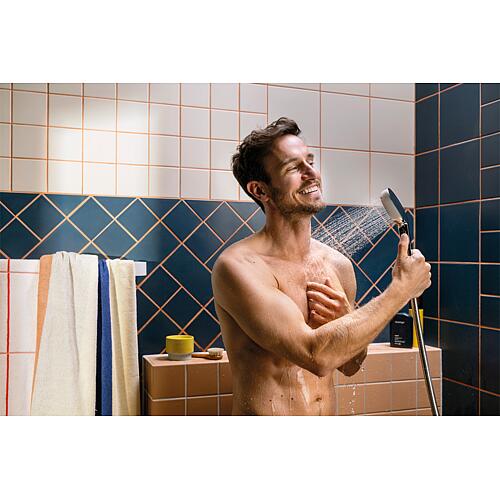 Douchette à main Hansgrohe Activera S95 2jet avec surpresseur Anwendung 3