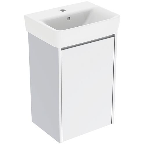 Meuble sous-vasque Renova Plan avec vasque en céramique de 450 mm de largeur Standard 4