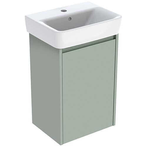 Meuble sous-vasque Renova Plan avec vasque en céramique de 450 mm de largeur Standard 6