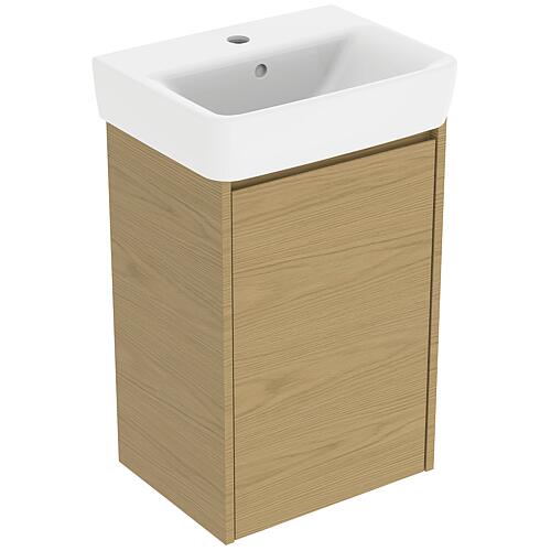 Meuble sous-vasque Renova Plan avec vasque en céramique de 450 mm de largeur Standard 7
