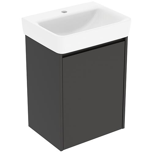 Meuble sous-vasque Plan Renova avec vasque en céramique de 500 mm de largeur Standard 2
