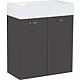 Meuble sous-vasque avec vasque en fonte minérale Standard 2