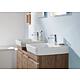 Armoire sous-lavabo avec vasque en céramique, largeur 550 mm Anwendung 11