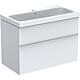 Meuble sous vasque iCon avec vasque en céramique, largeur 900 mm Standard 2
