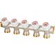 Collecteur sanitaire 5 circuits DN 20 (3/4") x Eurocone, Easy Lock