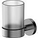 Porte-gobelet Eldrid avec support mural Laiton Couleur Gunmetal