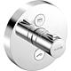 Mitigeur thermostatique encastré Push, 2 consommateurs, rond Standard 1