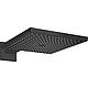 Pomme de douche Raindance E 300 1jet avec bras de douche noir mat Standard 1